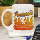 Personalized Firefighter Coffee Mug